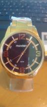 Relógio Mondaine Masculino 53522GPMVDE2 Dourado/Preto