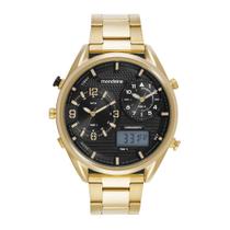 Relógio Mondaine Masculino Anadigi Dourado 32931GPMVDE1