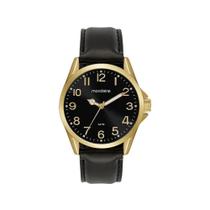 Relógio Mondaine Masculino Analógico Clássico Dourado 99741GPMVDH1