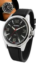 Relógio Mondaine Masculino Analógico De Pulso Preto Quartz Estilo Esportivo Casual Com Pulseira Silicone A prova Dágua Em 50 Metros Original Relógio Mondaine Masculino Analógico De Pulso Preto Quartz Estilo Esportivo Casual Com Pulseira Silicone A prova Dágua Em 50 Metros Original
