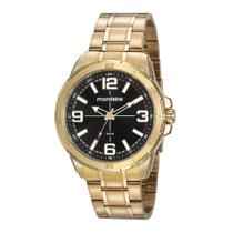 Relógio Mondaine Masculino Analógico Dourado 53832GPMVDE1