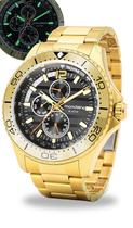 Relógio Mondaine Masculino Analógico Dourado Multifunção Quartz Pulseira Aço Inoxidável Brilha No Escuro Calendário Prova D água 5O Metros Original Relógio Mondaine Masculino Analógico Dourado Multifunção Quartz Pulseira Aço Inoxidável Brilha No Escuro Calendário Prova D água 5O Metros Original