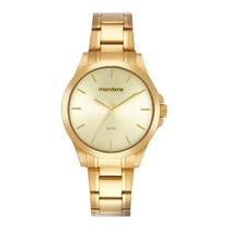 Relógio Mondaine Masculino Analógico Social Dourado 83514GPMVDE1