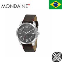 Relógio Mondaine Masculino Couro Marrom Barato 53798g0mvnh2