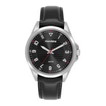 Relógio Mondaine Masculino Couro Preto 83527G0MVNH3