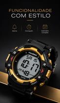 Relógio Mondaine Masculino Digital De Pulso Esportivo Preto Com Visor Noturno Cronômetro A prova DÁgua Em 50 Metros Original Relógio Mondaine Masculino Digital De Pulso Esportivo Preto Com Visor Noturno Cronômetro A prova DÁgua Em 50 Metros Original