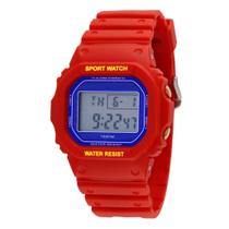 Relógio Mondaine Masculino Digital Vermelho 11034G0Mvnp3