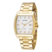 Relogio Mondaine Masculino Dourado 83497GPMVDE1 Retangular