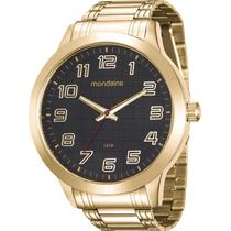 Relógio Mondaine Masculino Dourado 99143GPMVDE4