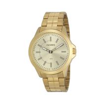 Relogio Mondaine masculino dourado minimalista de aço 99520GPMVDE2