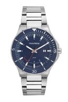 Relógio Mondaine Masculino Marcadores 3D Prata 32758G0MVNE2 - RELOGIO MONDAINE