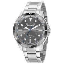 Relógio MONDAINE masculino prata cinza aço 99612G0MVNA2