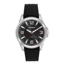 Relógio Mondaine Masculino Preto Silicone 83521G0MVNI3