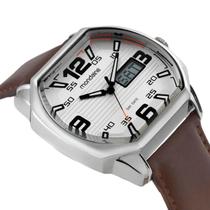 Relógio Mondaine Masculino Quadrado Anadigi 99814g0mvno2