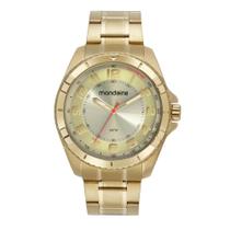 Relogio Mondaine Masculino Ref: 32638gpmvde4 Casual Dourado