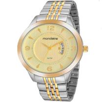 Relogio Mondaine Masculino Ref: 83487gpmvbe1 Casual Bicolor