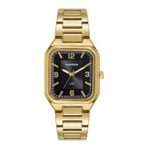 Relogio Mondaine Masculino Ref: 99902gpmvde1 Retangular Dourado