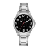 Relógio Mondaine Masculino Social Analógico Prata 83512G0MVNE3