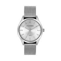 Relógio Mondaine Minimalista Prata Feminino 99710L0MVNE3