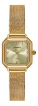 Relógio Mondaine Octogonal Quadrado Dourado Fem 32982lpmvde1 - Dourado - Elegante - Mini Joia Relógio Mondaine Octogonal Quadrado Dourado Fem 32982lpmvde1 - Dourado - Elegante - Mini Joia