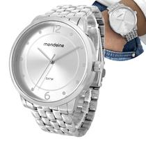 Relógio Mondaine Original De Pulso Feminino Casual Delicado Sofisticado Modelo Analógico Resistente à Água