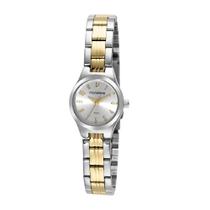 Relógio Mondaine Prata Dourado Feminino 32369LPMVBE2