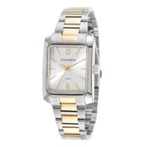 Relógio Mondaine Prata Dourado Feminino 32417LPMVBE2