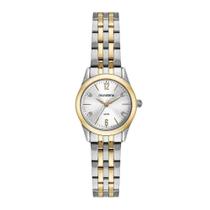 Relógio Mondaine Prata Dourado Feminino 32587LPMVBE3 21cm