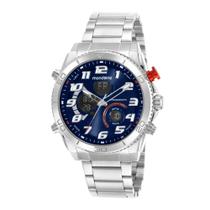 Relógio Mondaine Prata Masculino 32416G0MVNE2