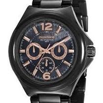 Relógio Mondaine Preto Multifunção 5ATM 99366LPMVPS3