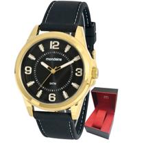 Relógio Mondaine Pulseira Silicone Caixa Dourada Original Relógio Mondaine Pulseira Silicone Caixa Dourada Original