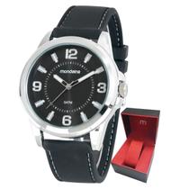 Relógio Mondaine Pulseira Silicone Caixa Prateada Original Relógio Mondaine Pulseira Silicone Caixa Prateada Original