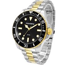 Relógio Mondaine Pulso Masculino Bicolor Analógico Original Relógio Mondaine Pulso Masculino Bicolor Analógico Original