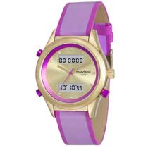 Relógio Mondaine Roxo Esportivo Anadigi 99120Lpmvdh2