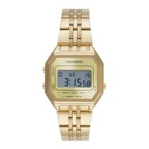 Relógio Mondaine Vintage Digital Dourado 32867mpmvde1
