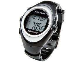 Relógio Monitor Cardíaco Touch Trainer Relaxmedic - com Contador de Calorias Resistente a Água