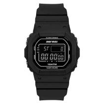 Relógio Mormaii Action Preto Masculino MO0300JB/8P Relógio Mormaii Action Preto Masculino MO0300JB/8P