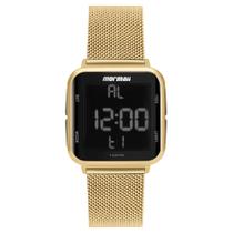 Relógio Mormaii Adulto Wave Digital Dourado MO6600AH/8D