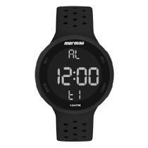 Relógio Mormaii Digi Unissex Preto MO7700AA/8P Relógio Mormaii Digi Unissex Preto MO7700AA/8P