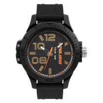 Relógio Mormaii Digital Masculino - Preto com Pulseira de Silicone Preta