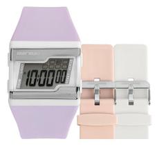 Relogio mormaii digital positivo troca pulseira fzn/t8t