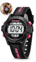 Relógio Mormaii Feminino Infantil Rosa Digital LCD Positivo Pulseira Em Silicone Preto Visor Noturno Calendário Prova Dágua 100 Metros Original Relógio Mormaii Feminino Infantil Rosa Digital LCD Positivo Pulseira Em Silicone Preto Visor Noturno Calendário Prova Dágua 100 Metros Original