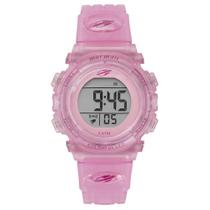 Relógio Mormaii Feminino Ref: Mo03121tg/8g Infantil Digital Pink Translúcido Relógio Mormaii Feminino Ref: Mo03121tg/8g Infantil Digital Pink Translúcido