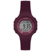 Relógio Mormaii Feminino Ref: Molcdaawn/8n Esportivo Digital Vinho