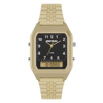 Relógio Mormaii Feminino Vintage Dourado MOPC21JALG/7P Relógio Mormaii Feminino Vintage Dourado MOPC21JALG/7P