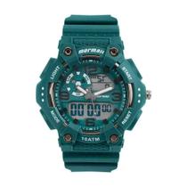 Relógio Mormaii Force Verde-Água Masculino MO0626/8A Relógio Mormaii Force Verde-Água Masculino MO0626/8A