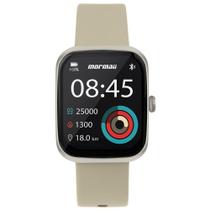 Relógio MORMAII LIFE unissex smartwatch bege MOLIFEUAE/8D