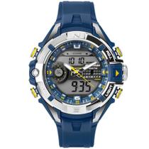 Relógio MORMAII masculino analógico Action azul MO1184A/8A