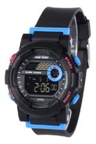 Relógio Mormaii Masculino Digital Mo9081aa/8a Preto Azul