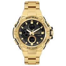 Relógio Mormaii Masculino Force Dourado - MO8320AC/7P